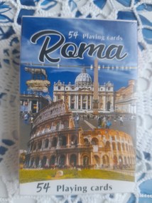 Játékkártyák Olaszország Róma Souvenir Of Italy Roma Colosseum Vatikán