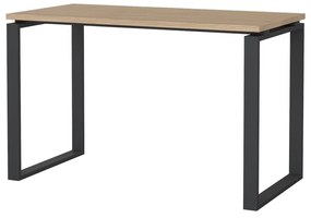 Íróasztal tölgyfa dekoros asztallappal 60x120 cm Sign – Tvilum