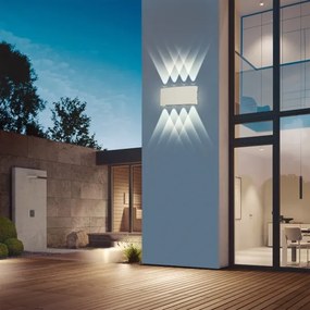 Brilagi - LED kültéri fali világítótest FLAREBOX LED/8W/230V fehér IP65