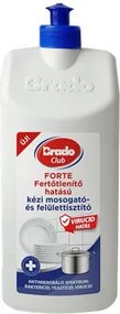 Fertőtlenítő mosogató- és felülettisztítószer, kézi, 1 l, BRADOCLUB Forte (KHT1567)