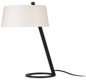 Fehér-fekete asztali lámpa (magasság 55 cm) Salihini – Opviq lights