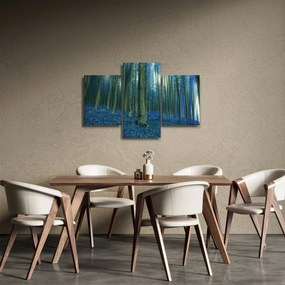 Kép - Kék erdő (90x60 cm)
