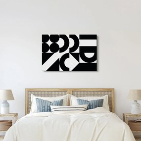Kép - Geometriai absztrakció N⁰2 (90x60 cm)