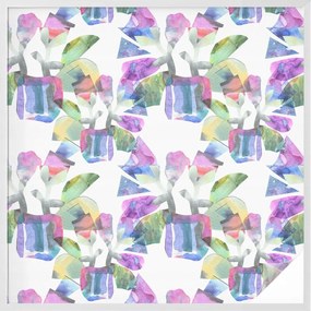 Ablakfólia Öntapadós Adatvédelem Színes absztrakt 100x100