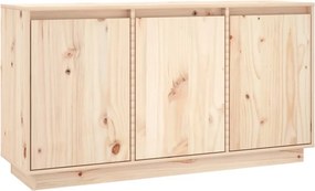 vidaXL tömör fenyőfa tálalószekrény 111 x 34 x 60 cm