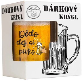 Bohemia Gifts Ajándék söröskorsó - Nagypapának,500 ml