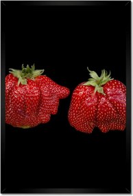 Poszter keretben 40x60 Nagy érett eper