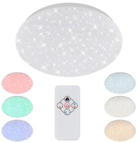 Brilo - RGBW Dimmelhető mennyezeti lámpa STARRY SKY LED/10W/230V + távirányító