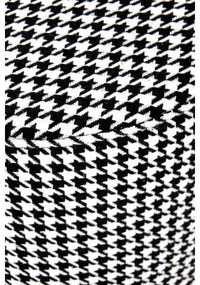 ARUNA puff pr. 36 cm fehér/fekete/arany