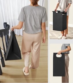 REX szennyeskosár barna/fekete