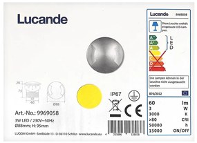 Lucande - LED Kültéri beépíthető lámpa HELENE LED/3W/230V IP67