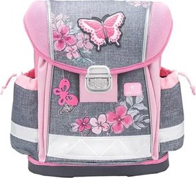 Iskolatáska, fémcsat, BELMIL Classy Elegant, pillangó (BL40313AG7L)