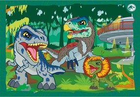 Jurassic World On the Loose 4 az 1-ben puzzle Clementoni