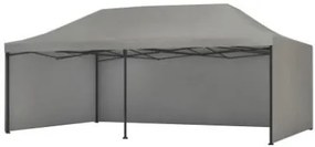 Összecsukható sátor 3x6 Szürke HQ