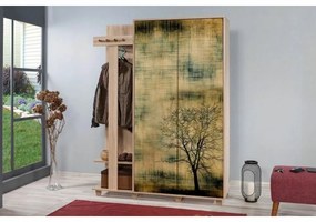 Garmanto Tree Sonoma Oak Double akasztós szekrény