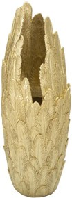Toll montázs arany padlóváza 34,5x34x91cm