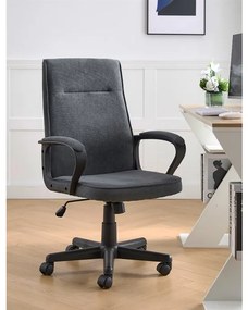 Szürke Irodai Szék Hinta Mechanikával. KA-L608 GREY2