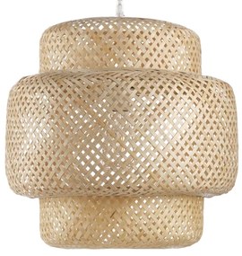 ONLI - Csillár zsinóron BAMBOO 1xE27/22W/230V bambusz