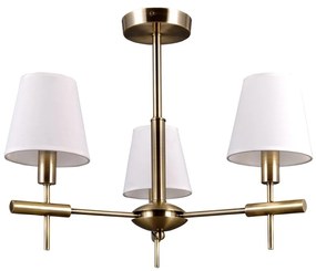 ITALUX MD38482-3 - Csillár rúdon BALTER 3xE14/40W/230V