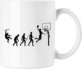 Kosárlabda Evolúció Bögre Fehér 330ml