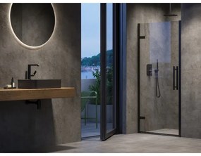 Ravak X0VV40300Z1 - COOL zuhanyajtó 80x195 cm fekete