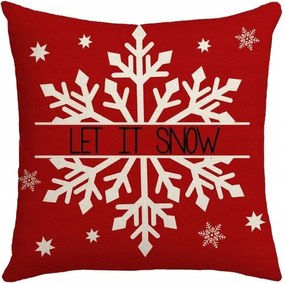 Ecarla karácsonyi párnahuzat 45x45cm Hófehérke POD179