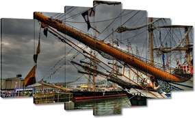 Képek 140x80 Vitorlások a kikötőben