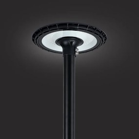Brilagi-LED kültéri utcai lámpa 3 m magas oszloppal URBANSPARK LED/120W/230V fekete IP65
