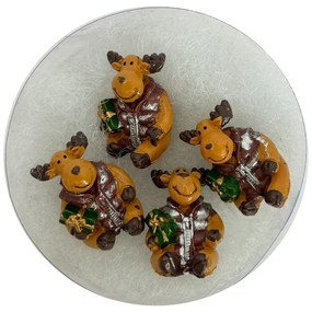 Pufi kabátos rénszarvas 4 db/doboz