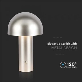 LED Dimmelhető tölthető asztali lámpa LED/1W/5V 3000-6000K 1800 mAh arany