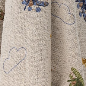 Krémszínű gyerek takaró 130x160 cm Plane – Bloomingville Mini
