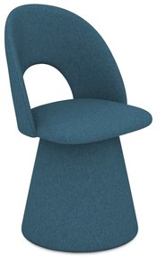 Kék kárpitozott étkezőfotel Kalo – Makamii