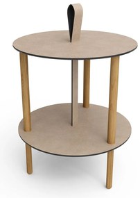 Kerek tárolóasztal ø 38 cm Strap S Bull – LIND DNA