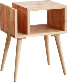 Éjjeliszekrény Sinar natúr 40x30x51 cm Homla