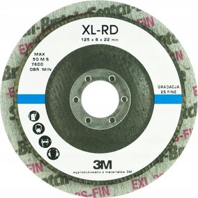 3M Xl-rd 2SFIN Lemez 126x6x22 Préselt Nem Szőtt Szövet