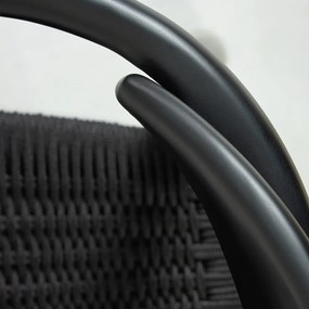 Glynis fekete eukaliptuszfa kerti szék - Kave Home