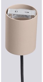 Szürkésbarna függőlámpa üveg búrával ø 12 cm Orbital – Sollux