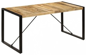 tömör mangófa étkezőasztal 160 x 80 x 75 cm