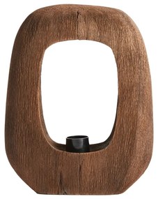 Barna asztali lámpa (magasság 30 cm) Kelafo – Light &amp; Living