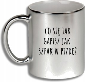 Ezüst Bögre Ajándék Különböző Alkalmakra Mit Bámulsz