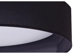 Duolla - LED Mennyezeti lámpa ROLLER LED/24W/230V átm. 45 cm fekete