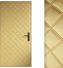 Világos arany 115x215 Ajtókárpit Tömítés Ajtó kárpit szárny