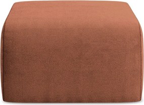 Terrakotta színű zsenília lábtartó Lani – Makamii