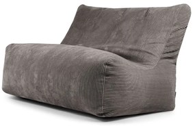 Sötétszürke kordbársony babzsákfotel Sofa Seat Lounge – SLOWDOWN