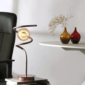 ONLI - Asztali lámpa FRIDA 1xG9/10W/230V 42 cm réz