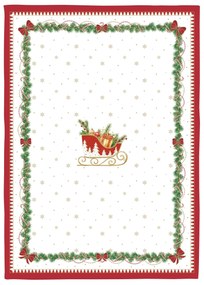 Karácsonyi pamut konyharuha 2 db szett Magie de Noel