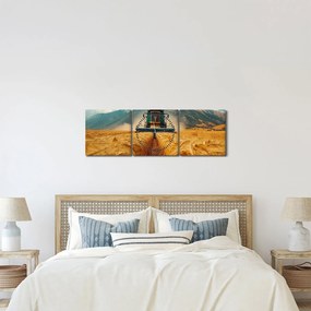Kép - Zemedelec (órával) (90x30 cm)