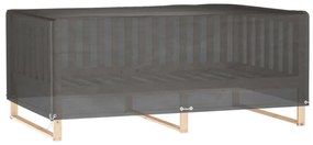 téglalap alakú kerti bútorhuzat 12 fűzőlyukkal 227x152x65 cm