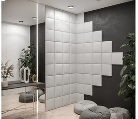 Kárpitozott panel Amanda (artisan tölgy + fehér). Akció -11%. 1085855