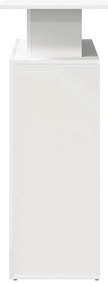 recepciós pult fehér 100x40x104 cm szerelt fa
